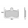 Front brake pads Brembo SR Sinter Racing/Road KAWASAKI, TRIUMPH, SUZUKI