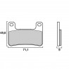 Brembo Z03 brake pads Type F Endurance SUZUKI, ZX10R 2008-2015