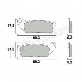 Plaquettes de frein arrière Brembo CB1000R 2008-2017, VFR800F, VFR800 CROSSRUNNER