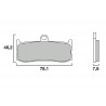 Brembo Z03 brake pads Type L Endurance 675 Daytona 2009-2016
