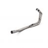 Collecteur inox Akrapovic Ninja 400 2018-2023, Z400 2019-2020