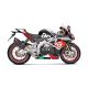 Support échappement carbone Akrapovic pour RSV4 2015-2022, TUONO V4 1100 2017-2022