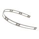 Akrapovič P-TT18 clamping kit for M-HZ00305 silencer