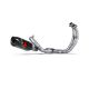 Akrapovic Racing line exhaust system (stainless steel-carbon) for MT-07 2014-2022 | MT-07 Tracer 2016-2022 | XSR700 2016-2022