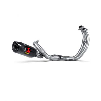 Auspuffleitung racing edelstahl/carbon Akrapovic MT-07 2014-2022, MT-07 Tracer 2016-2022, XSR700 2016-2022