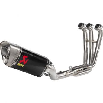 AKRAPOVIC complete Racing line stainless steel / carbon MT-09 2021-2022