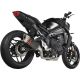 Akrapovic Auspuff Komplettanlage Racing Line (Edelstahl-Titan) für YZF-R7 2021-Racing Edelstahl-Carbon MT-09 2021-2023