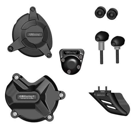 GB Racing engine cover protectors set of 6 BMW S1000RR 2009-2016 | HP4 2013-2015 | S1000R 2014-2016