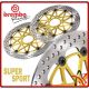 BREMBO 2 racing front brake discs HPK Supersport 330 mm ZX10R 2016-2023