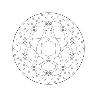 Disque de frein avant Série ORO BREMBO CBR1000RR 2008-2016, CBR1000RR SP 2014-2016