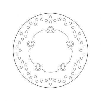 Brembo Serie Oro 220 mm Bremsscheibe (Hinterrad) R1 2004-2024 | R6 2003-2024