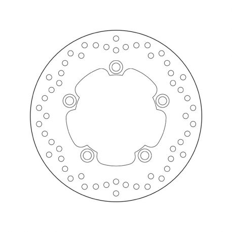 BREMBO rear brake disc Serie Oro 220 mm R1 2004-2022, R6 2003-2022