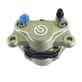 Brembo Bremssattel (hinten) P2/34C links gold Achsabstand 84 mm
