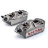 Brembo 2x Radial brake caliper CNC Monoblock HPK M4 34/34 (gray) 