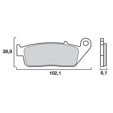 Brembo front brake pads quality of origin