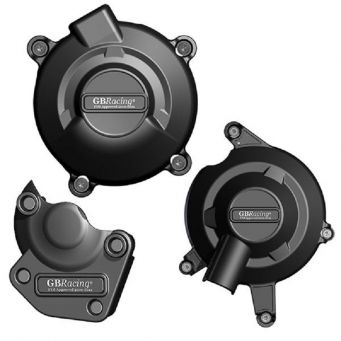 GB Racing 3-pieces Engine Cover Set UK Spec Triumph Daytona 675/R 2011-2012 | 675 Street Triple/R 2011-2016