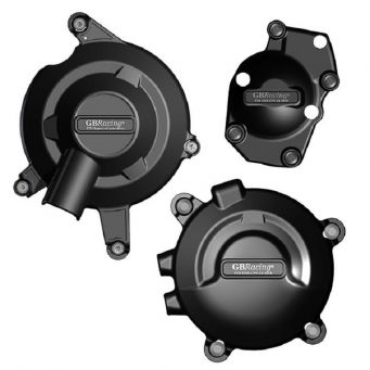 GB-Racing 3-pieces Engine Cover Set 675R Daytona 2013-2016 | 660/765 Street Triple 2017-2022 | Daytona Moto 2 765 2019-2