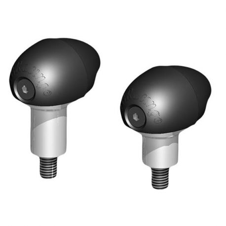 GB Racing Ersatztpads für Racing Sturzpads Triumph Daytona 675 2006-2012 | 675 Street Triple/R 2007-2012