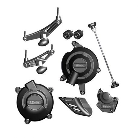 GB RACING Motorradschutz 8er Set Daytona 675R 2011-2012 | 675 Street Triple/R 2011-2012