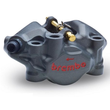 Radial right brake caliper brembo racing monobloc cnc p2 34 moto3