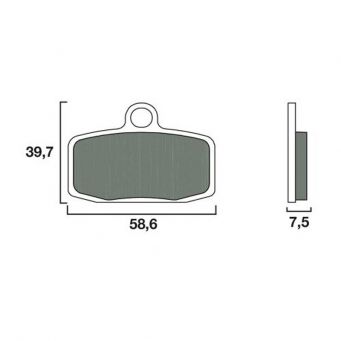 Brembo SX Off-Road front brake pads