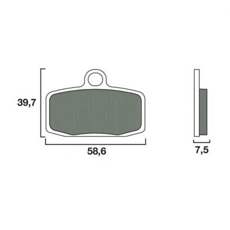 Brembo SX Off-Road front brake pads