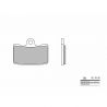 Front brake pads BREMBO SR Sinter Racing/Road 1125CR/R 2008-2010, XB12R/S 2009-2010