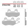 Vorne Bremsbeläge BREMBO SR Sinter Racing/Strasse Z400 2019-2020