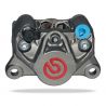 Etrier arrière BREMBO P2/34C couleur titane Entraxe 84 mm Etrier arrière BREMBO P2/34C couleur titane Entraxe 84 mm
