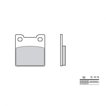 Brembo Bremsbeläge hinten RF900 1994-1997
