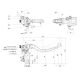 Radial brake master cylinder Brembo racing 18x18 cnc titanium motogp
