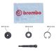 Brembo racing replacement pushrod kit cnc pump pr16