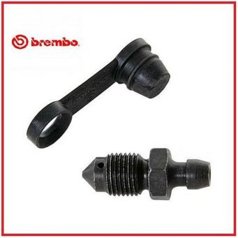 Brembo Entlüftungsschraube M10 X 100 und Ösenstecker für Brembo Bremsättel