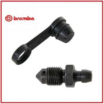 Entlüftungsschraube M10 X 100 und Ösenstecker für Brembo Bremsattel