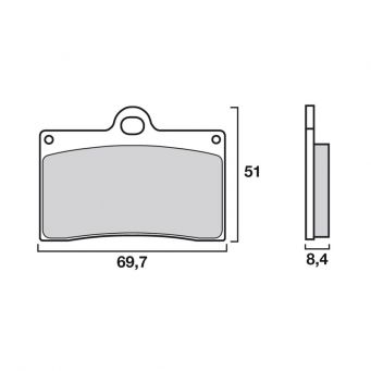 Brembo front brake pads quality of origin