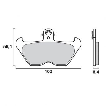 Brembo front brake pads quality of origin