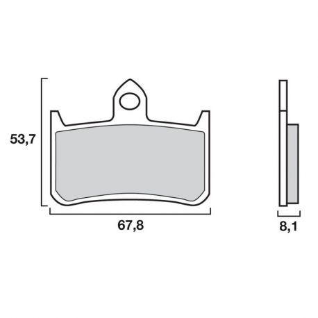 Brembo front brake pads quality of origin HONDA