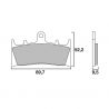 Brembo front brake pads quality of origin KAWASAKI, SUZUKI