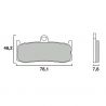 Front brake pads Brembo SC Sinter Racing/Road 675 Daytona 2009-2016