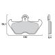 Front brake pads Brembo SA sinter route BREMBO BMW