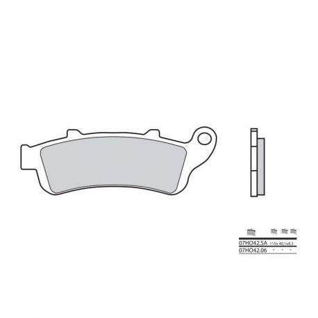 Bremsbeläge vorne SA Sinter strasse BREMBO CAGIVA/HONDA/KAWASAKI