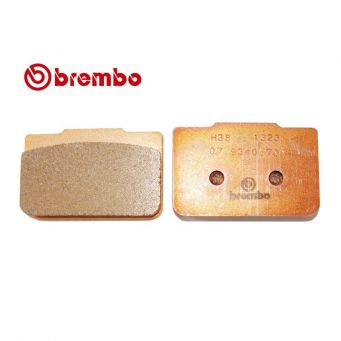 Hinten Bremsbelag Brembo racing für Bremssattel X206101, X206121, X988870, XA1J040