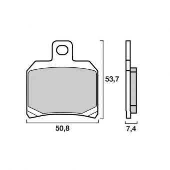 Brembo brake pads rear origin Sinter