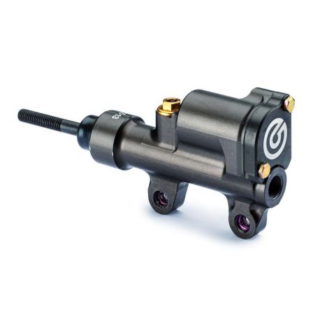 Rear brake pump Brembo ps 13 cnc with threated pin
