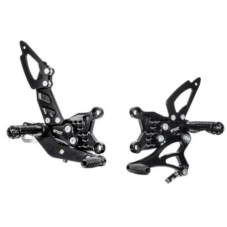 Adjustable Rearsets Bonamici Racing RSV4 2009-2016, TUONO V4 2011-2016