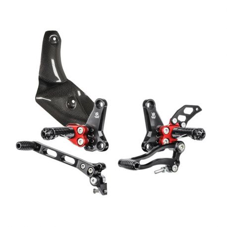 Adjustable Rearsets Bonamici Racing Strettfighter 1098 2009-2011, Streetfighter 848 2012-2015