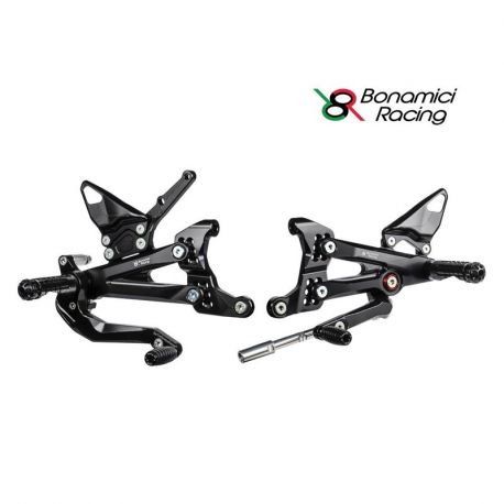 Bonamici Racing Adjustable Rearsets Ducati Panigale V4/V4S 2018-2024 | V4R 2019-2024