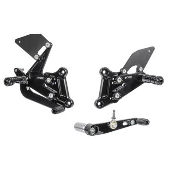 Fussrastenanlage Bonamici Racing CBR650R 2019-2022, CB650F/R 2014-2022