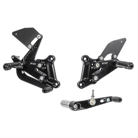 Adjustable Rearsets Bonamici Racing CBR650R 2019-2022, CB650F/R 2014-2022