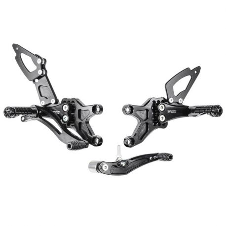 Bonamici Racing Adjustable Rearsets Honda CBR600RR 2007-2016